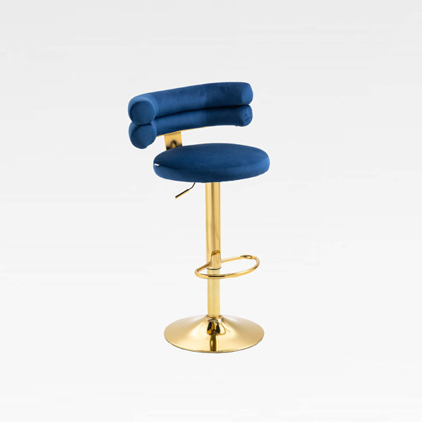 Everly Quinn Bar Stools With Back And Footrest Counter Height Bar